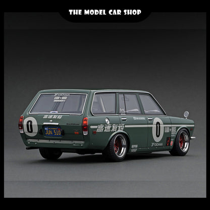 [Ignition Model] Datsun Bluebird (510) - Wagon Green Event Version