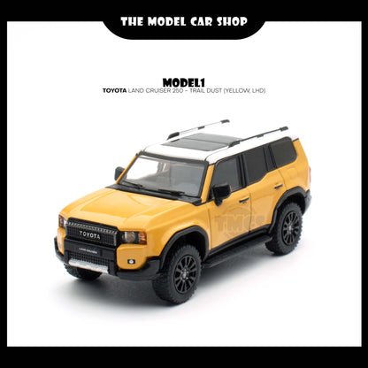 [Model1] Toyota Land Cruiser 250 - Trail Dust (Yellow, LHD)