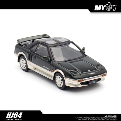 [Hobby Japan] Toyota MR2 1600G-LIMITED SUPER CHARGER 1988 T BAR ROOF - New Sherwood Toning