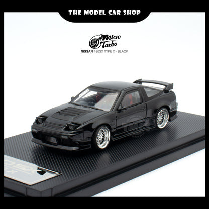 [Micro Turbo] Nissan 180SX Type X - Black