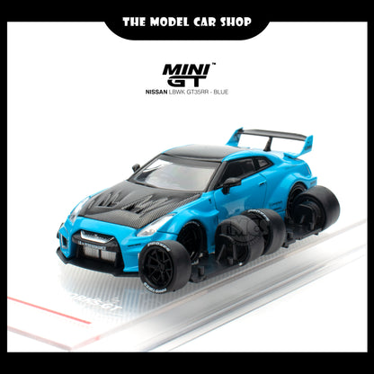 [CM Model] Nissan LBWK GT35RR - Blue