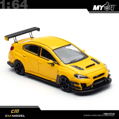 [CM Model] 1:64 Subaru STI Varis WideBody 1.0  - Yellow