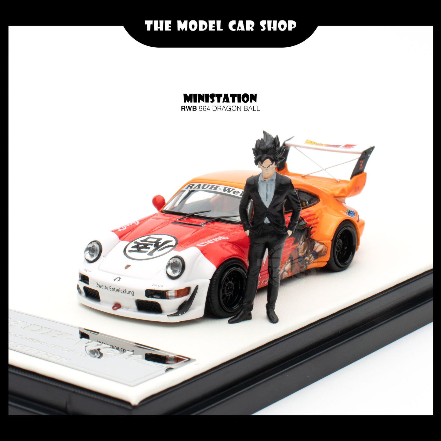 [Mini Station]  Porsche RWB964 Dragon Ball With Figure