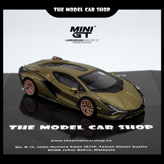 [MINI GT] Lamborghini Sian FKP 37 Presentation