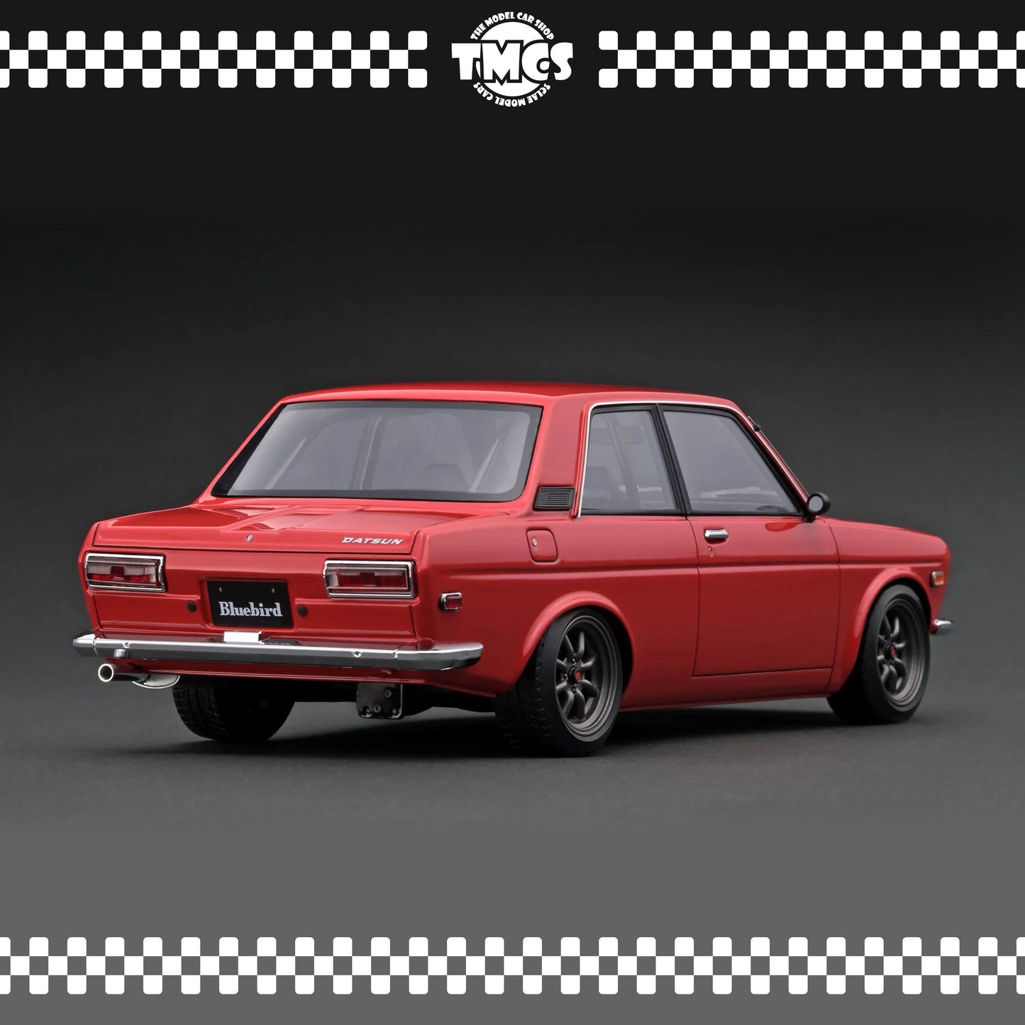 [Ignition Model] Datsun Bluebird (510) - Red