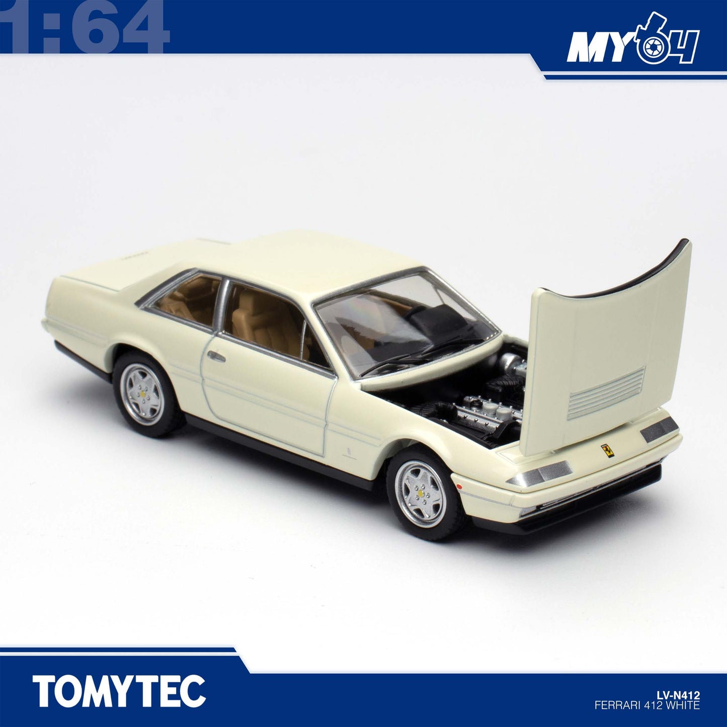 [TLVN] Ferrari 412 White