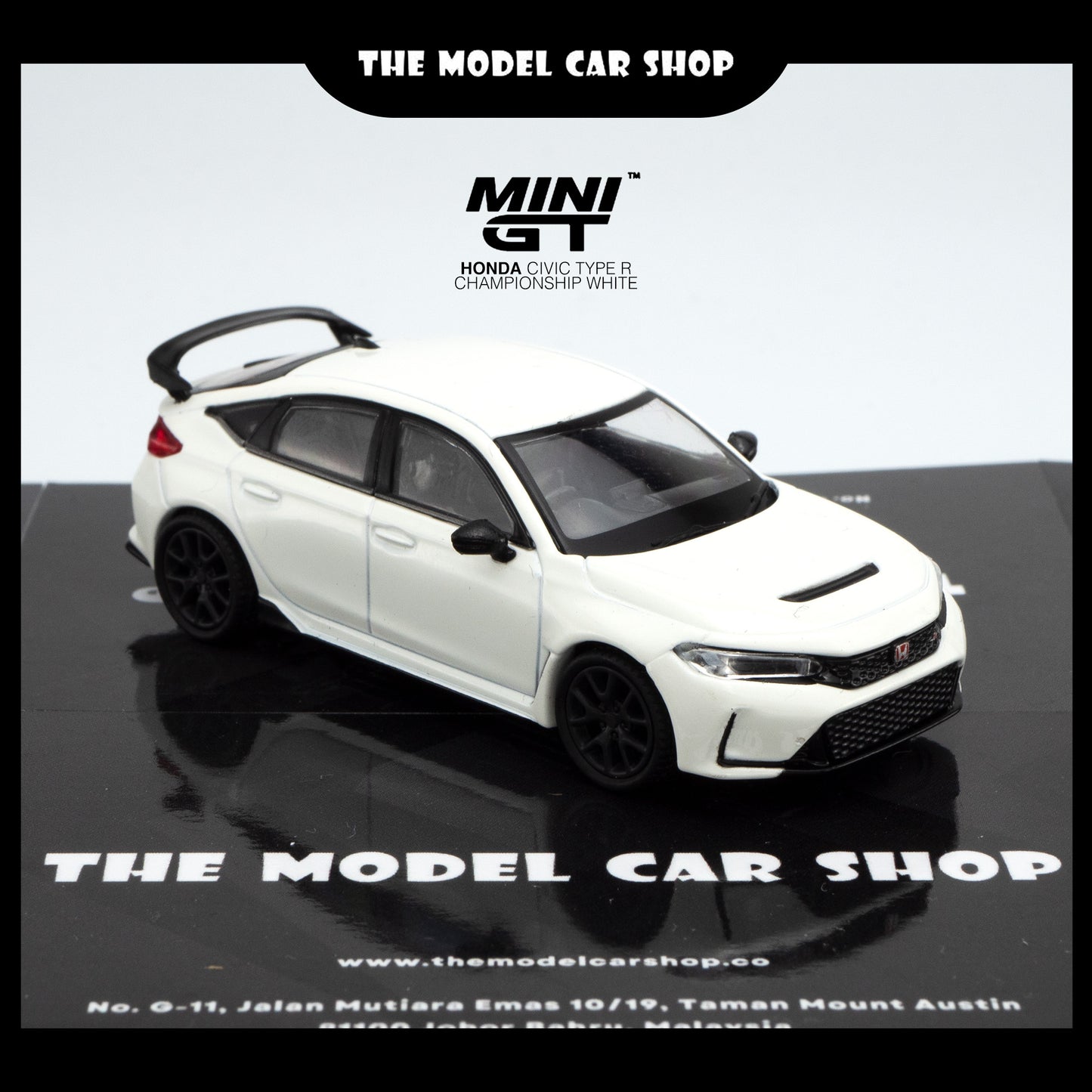 [MINI GT] Honda Civic Type R - Championship White