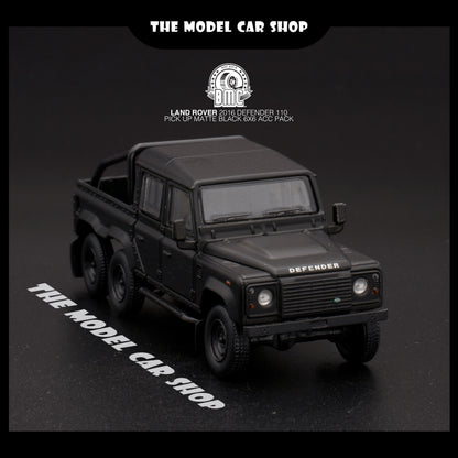 [BMC] Land Rover Defender 110 Pickup - 6x6 Acc Pack - Matte Blk