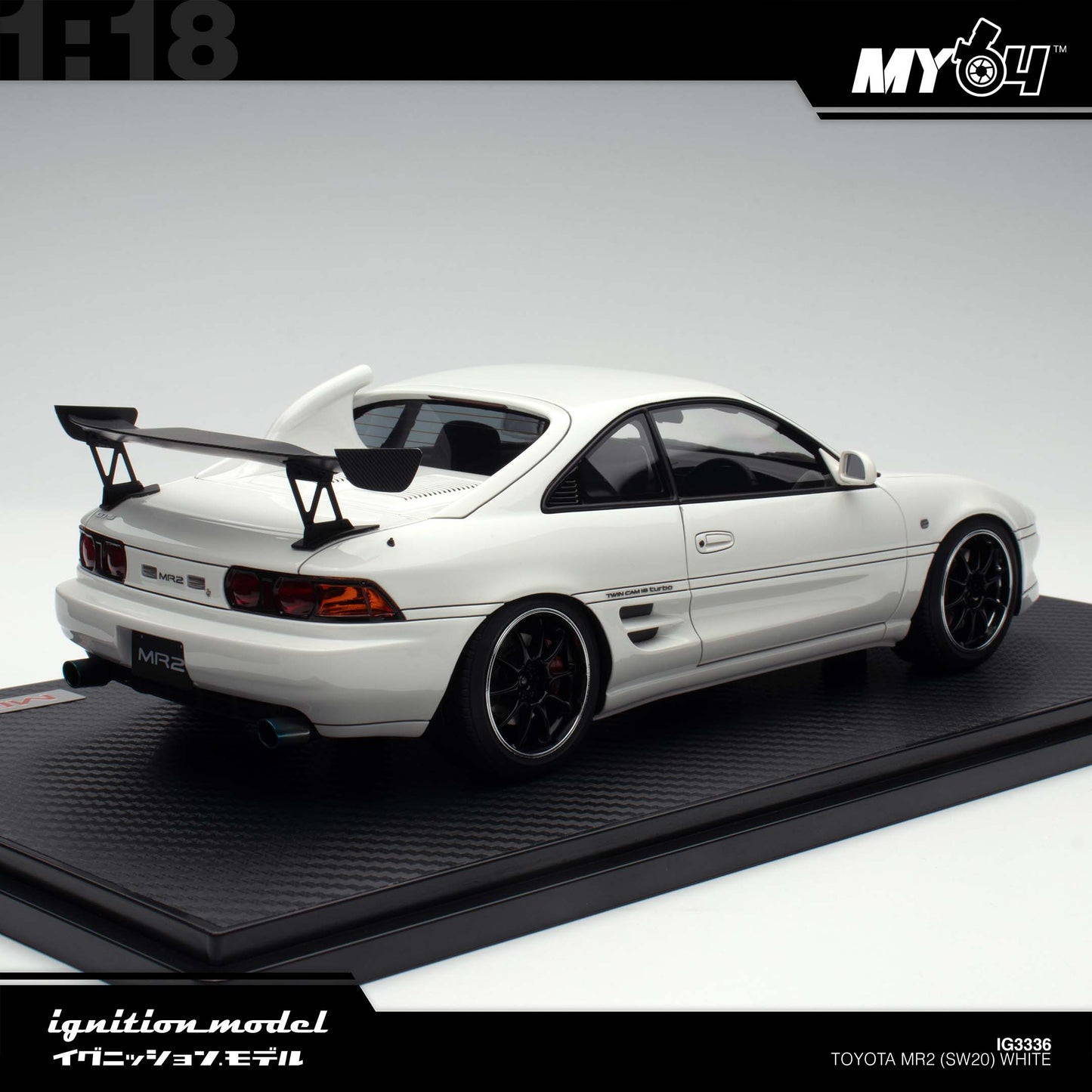[Ignition Model] Toyota MR2 (SW20) - White