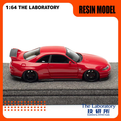 [The Laboratory] 1:64 Garage Active R33 Widebody Concept A - Gloss Red