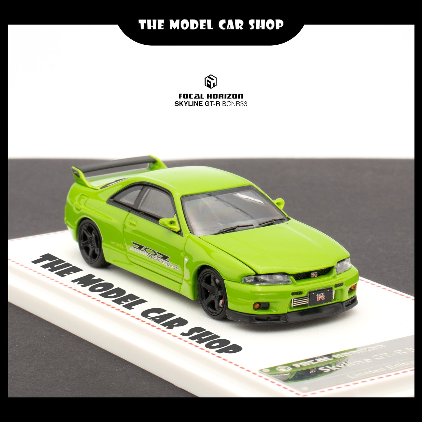 [Focal Horizon] Nissan Skyline GTR R33 , with Openable Engine Hood