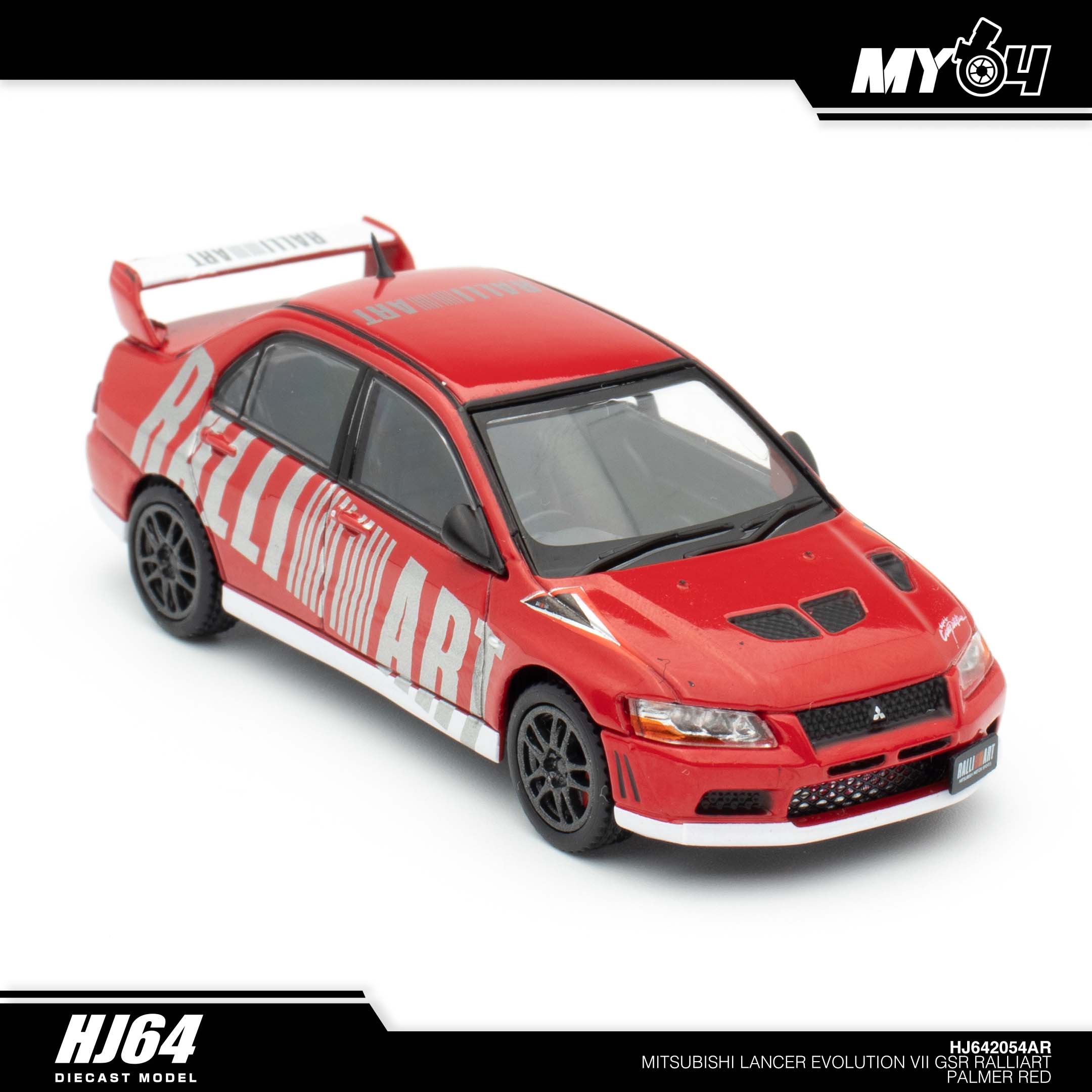 [Hobby Japan] Mitsubishi Lancer Evolution 7 GSR RALLIART - Palmer Red ...