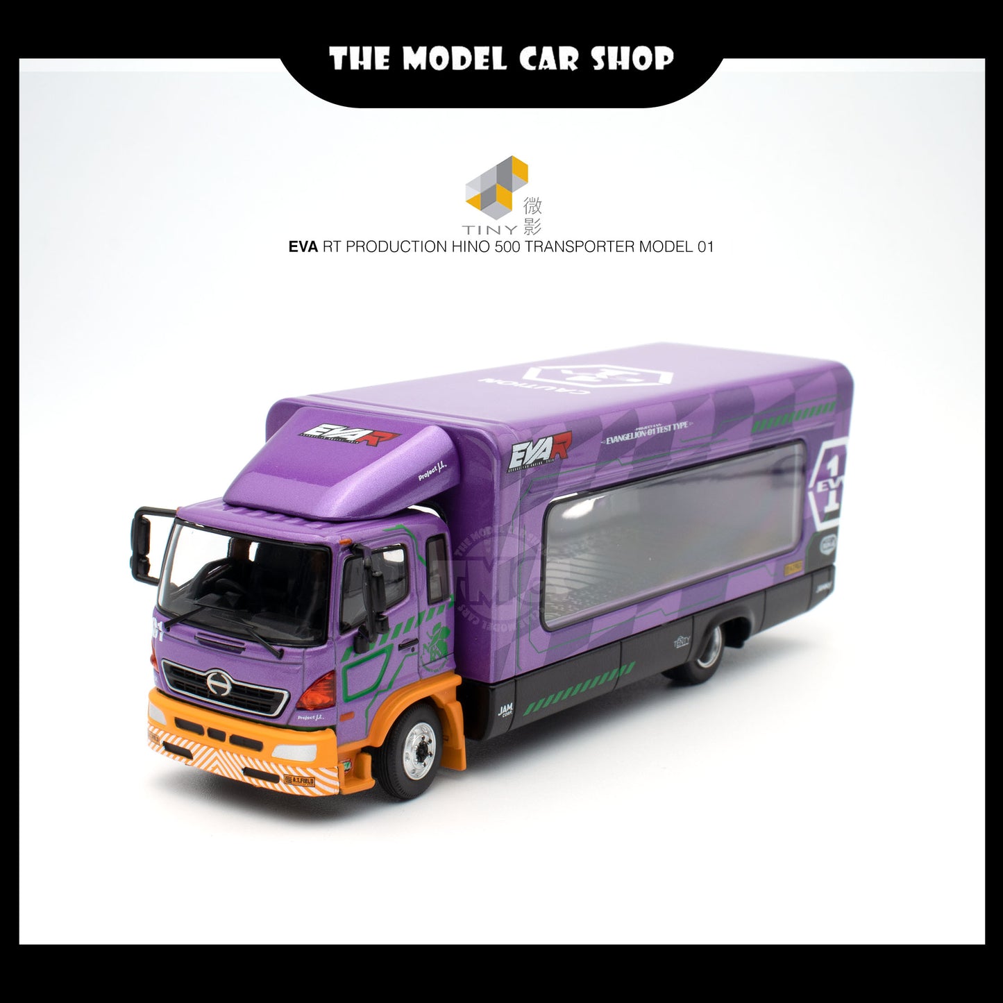 [Tiny] EVA RT Production Hino 500 Transporter - Model 01