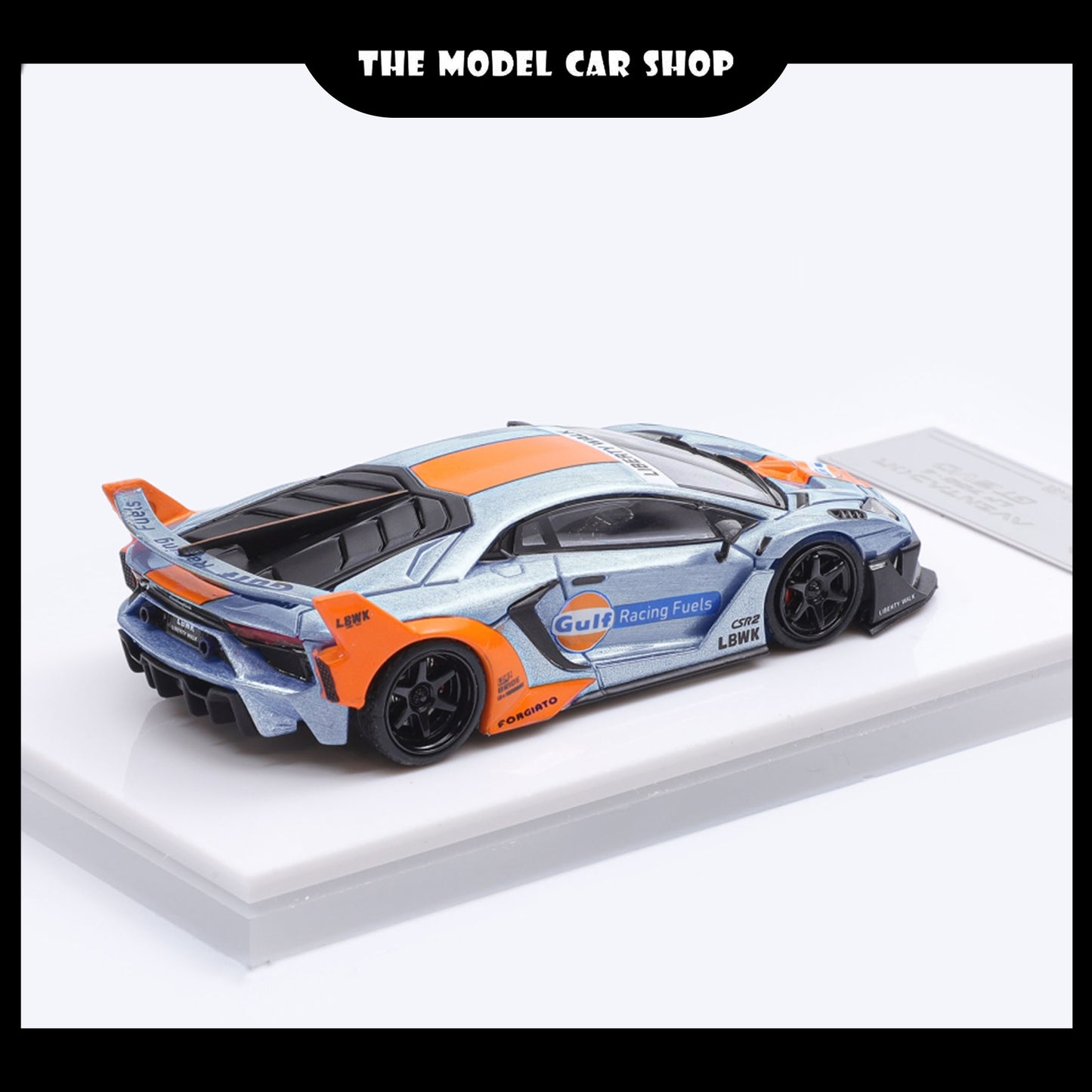 [Star Model] Aventador LP700 Silhouette WORKS GT EVO - Gulf Raw Ice Blue