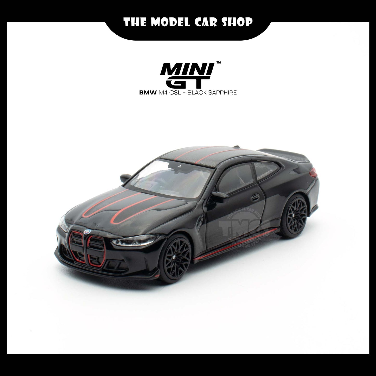 [MINI GT] BMW M4 CSL - Black Sapphire