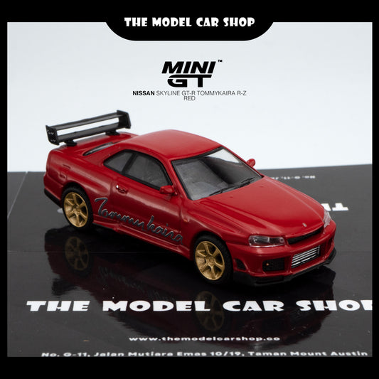 [MINI GT] Nissan Skyline Tommykaira R RZ Edition - Red