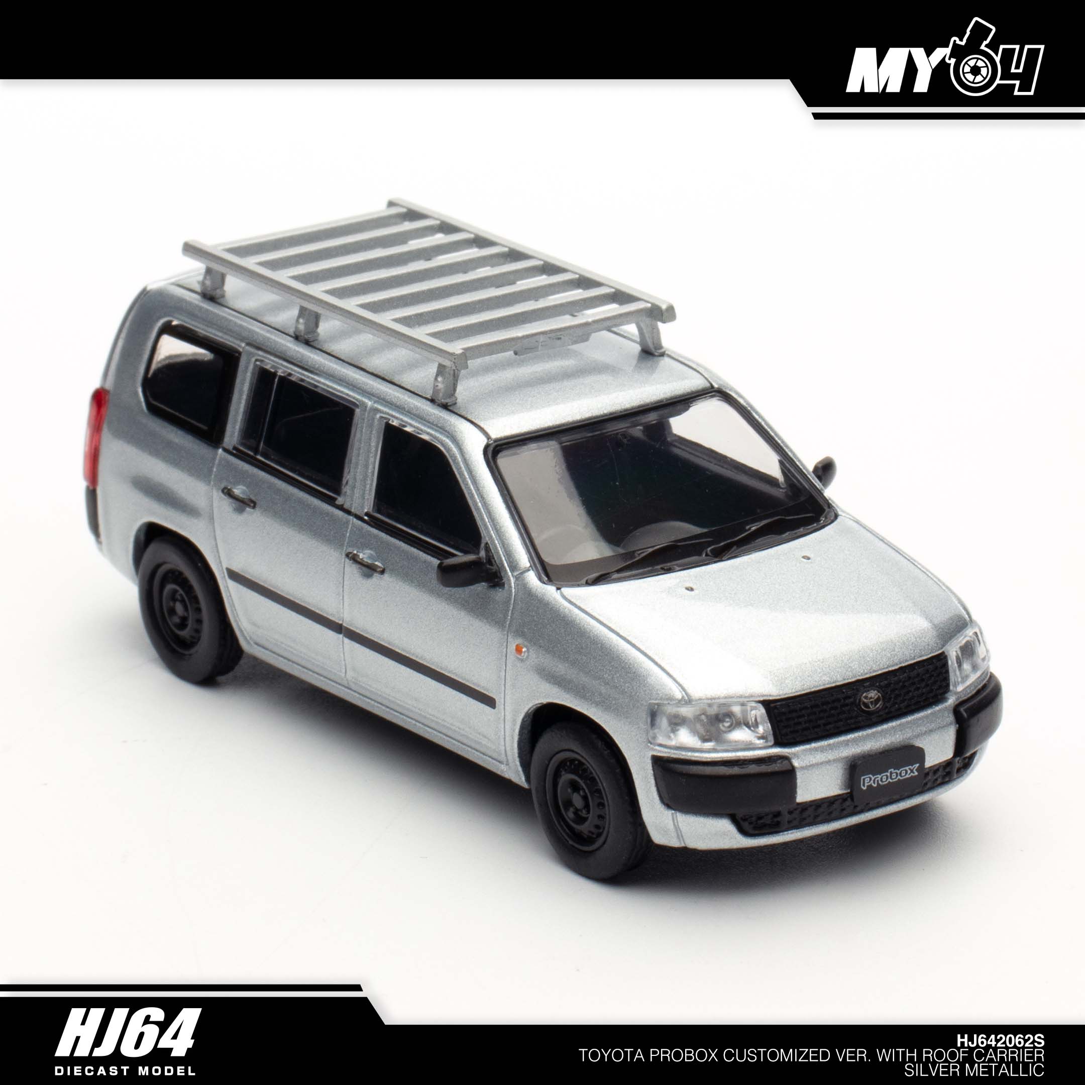 Hobby Japan] Toyota Probox Customized ver. with Roof Carrier | The