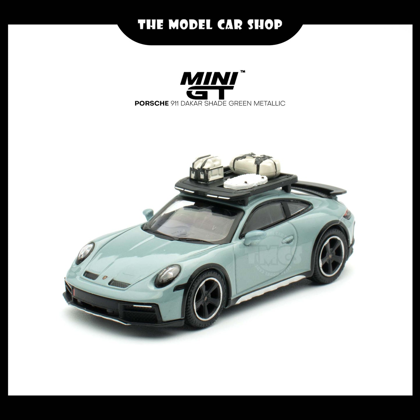 [MINI GT] Porsche 911 Dakar Shade Green Metallic