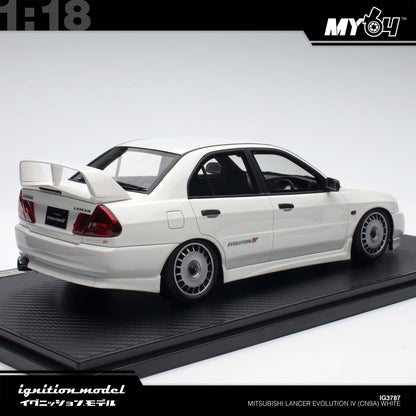 [Ignition Model] 1:18 Mitsubishi Lancer Evolution IV (CN9A) - White