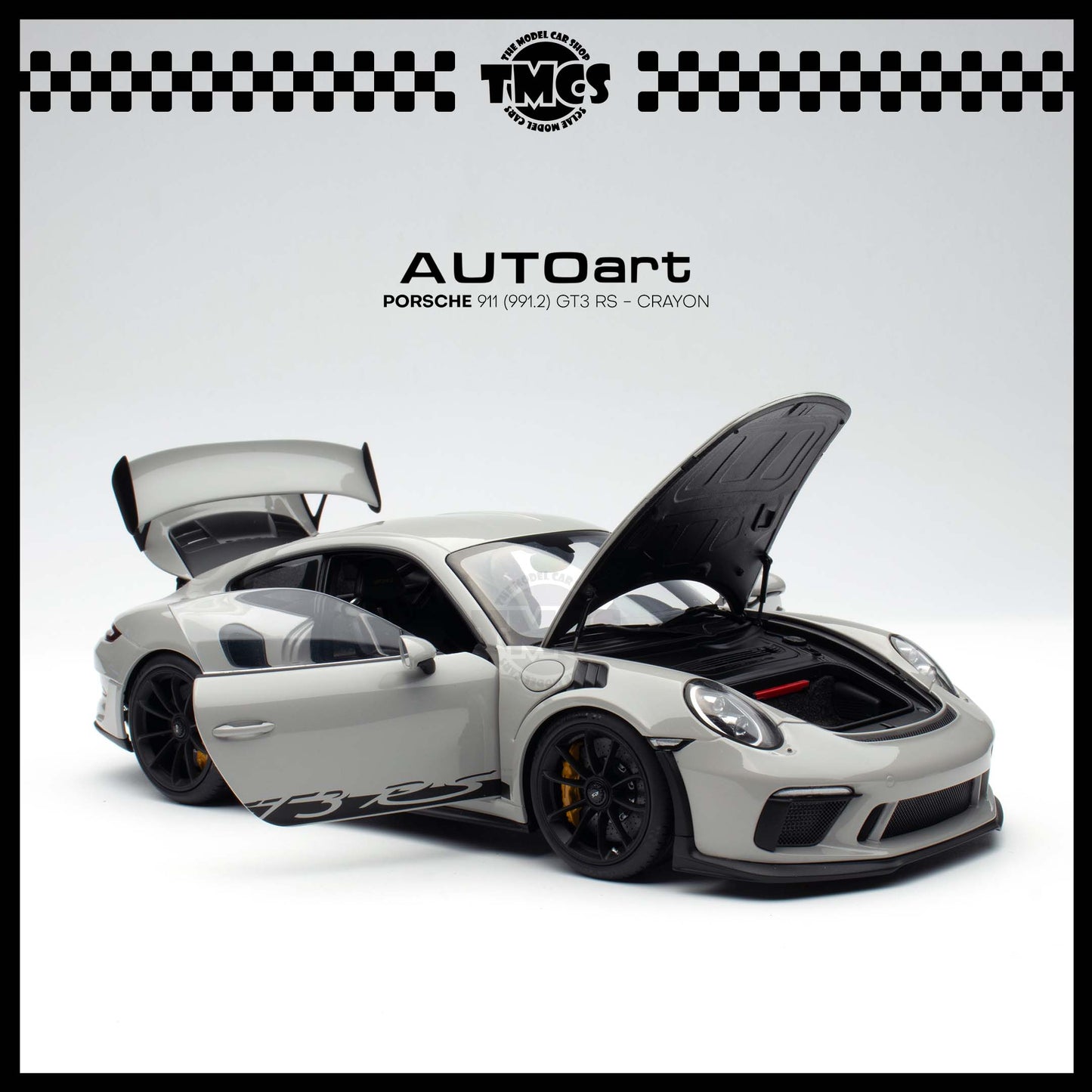[Auto Art] 1:18 Porsche 911 (991.2) GT3 RS - Crayon