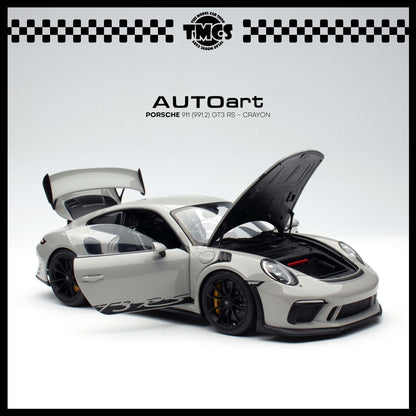 [Auto Art] 1:18 Porsche 911 (991.2) GT3 RS - Crayon