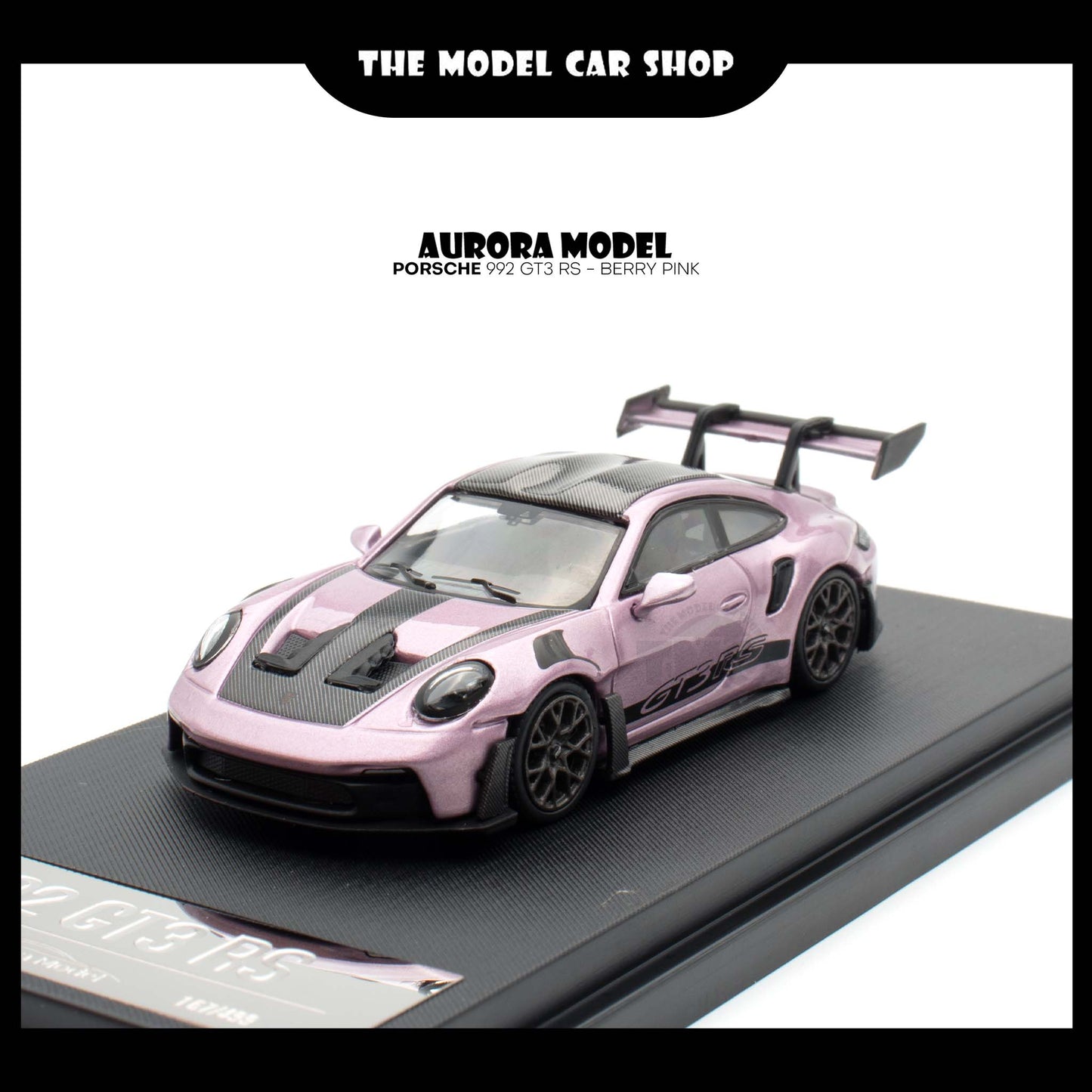 [Aurora Model] Porsche 992 GT3 RS - Berry Pink