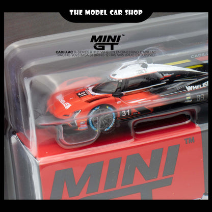 [MINI GT] Cadillac V-Series.R #31 Whelen Engineering Cadillac Racing 2023 IMSA Sebring 12 Hrs Win (Mijo Exclusive)