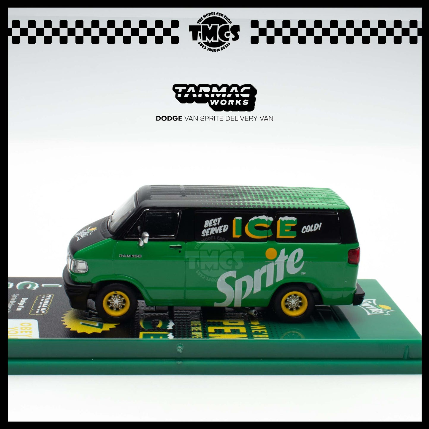 [Tarmac Works] Dodge Van Sprite Delivery Van