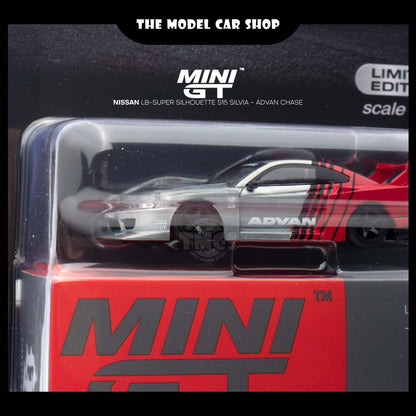 [MINI GT] Nissan LB-Super Silhouette S15 SILVIA  - Advan (Mijo Exclusive)