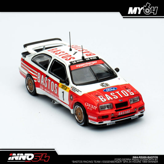 [INNO64] Ford Sierra RS500 Cosworth #1 "BASTOS" SPA 24 HOURS 1989 Winner