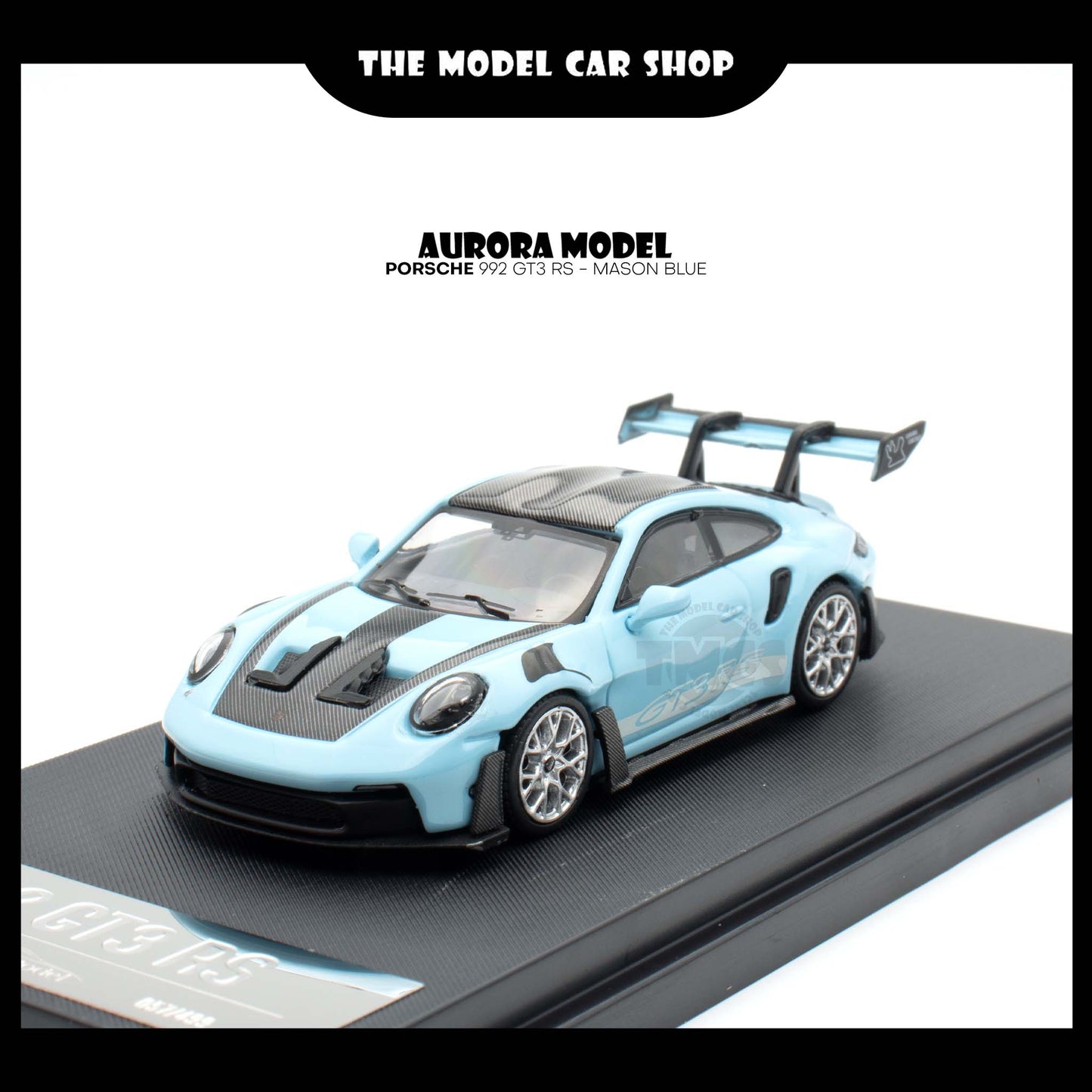 [Aurora Model] Porsche 992 GT3 RS - Mason Blue