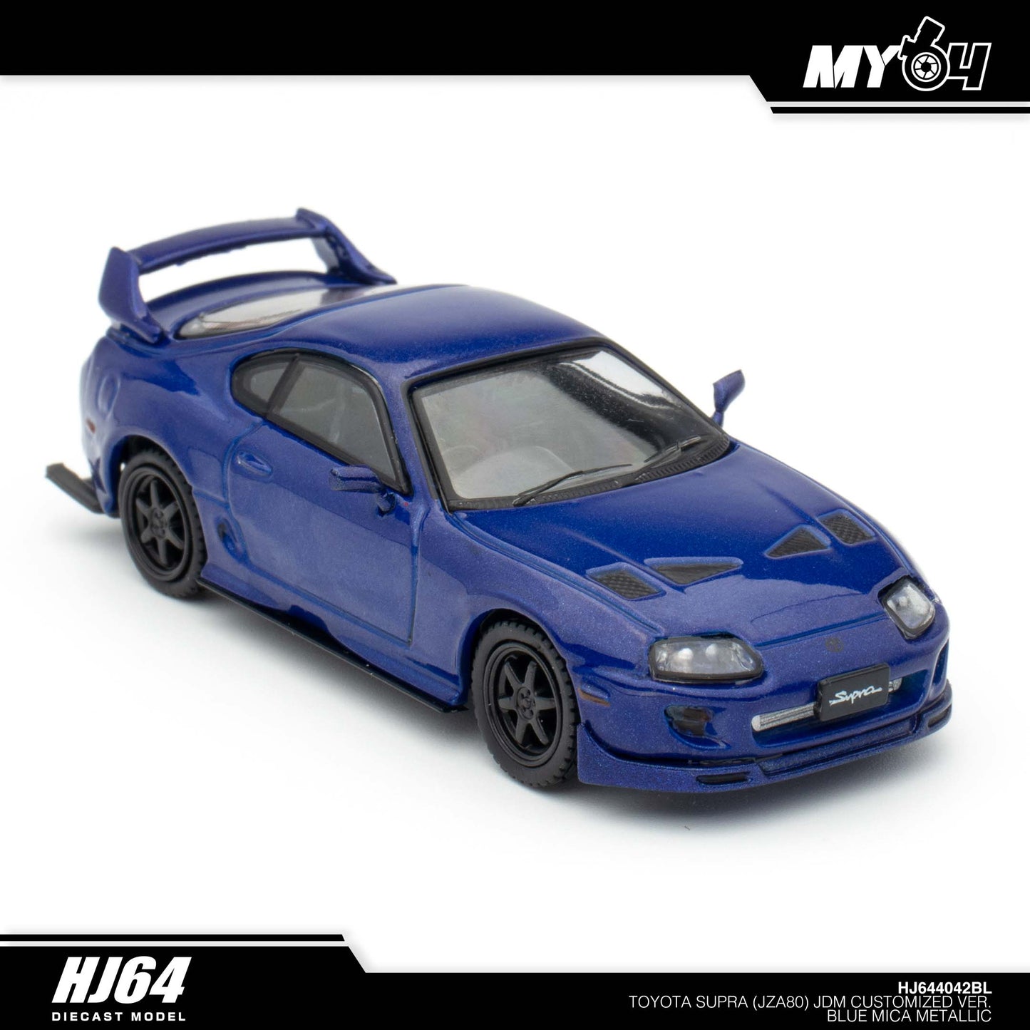 [Hobby Japan] Toyota SUPRA (JZA80) JDM CUSTOMIZED VERSION - Blue Mica Metallic