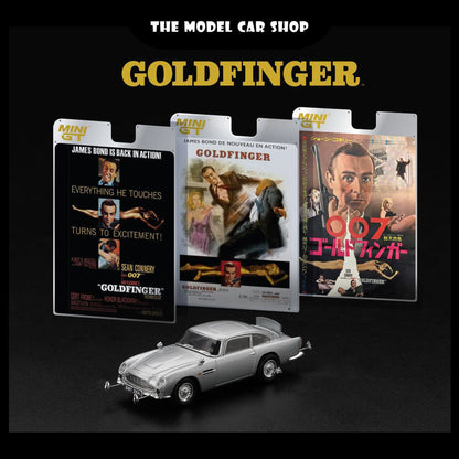 [MINI GT] Aston Martin DB5 “Goldfinger” / Blister Packaging