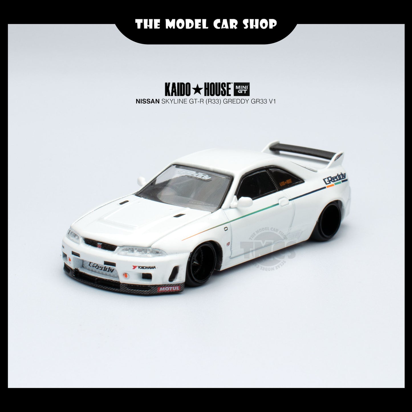 [Kaido House] Nissan Skyline GT-R (R33) Greddy GR33 V1 (BOX DEFFECT)