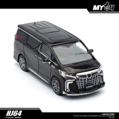 [Hobby Japan] Toyota Alphard Customized Version With Sun Roof - Black