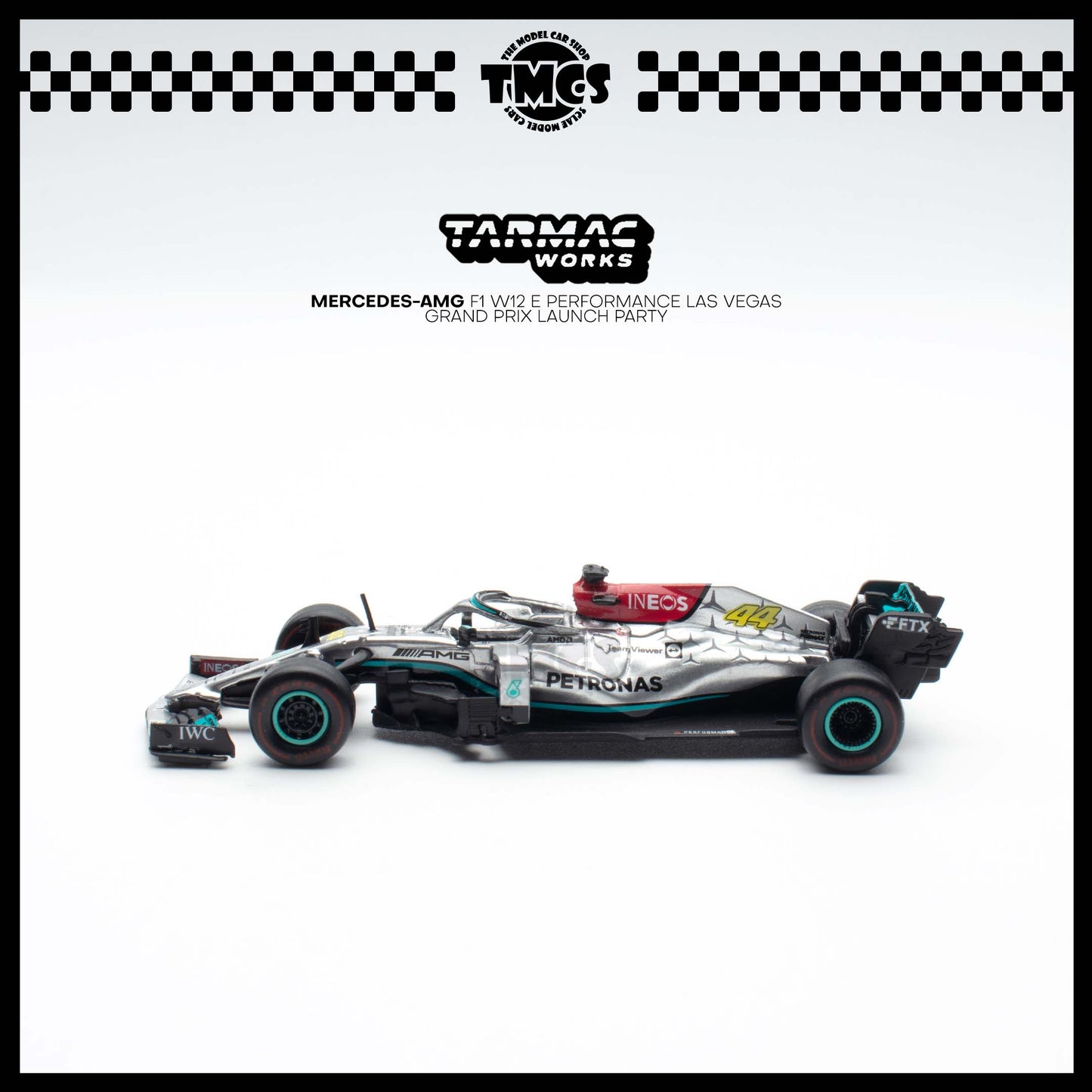 [Tarmac Works] 1:64  Mercedes-AMG F1 W12 E Performance  Las Vegas Grand Prix Launch Party