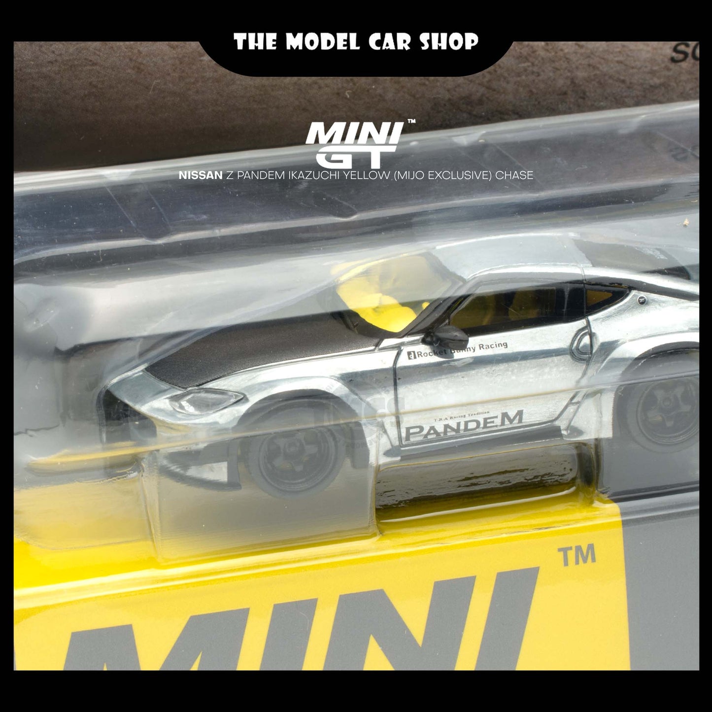 [MINI GT]  Nissan Z Pandem Ikazuchi Yellow (Mijo Exclusive)