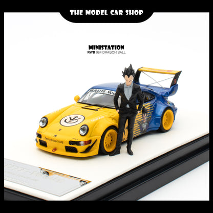 [Mini Station]  Porsche RWB964 Dragon Ball With Figure