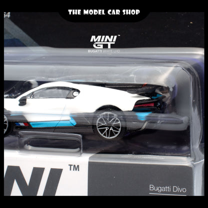 [MINI GT] Bugatti Divo - White (Mijo Exclusive)