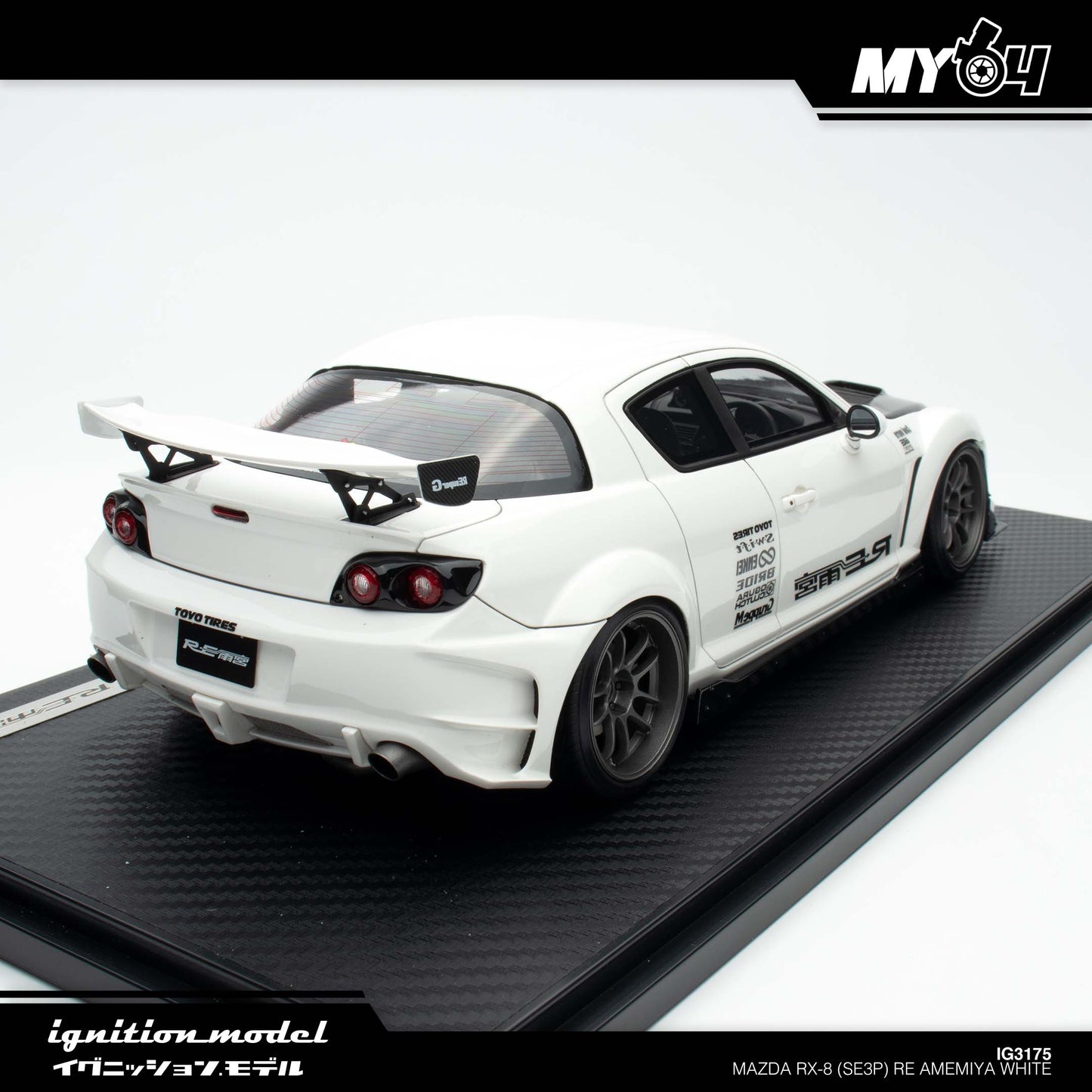 [Ignition Model] Mazda RX-8 (SE3P) RE Amemiya - White