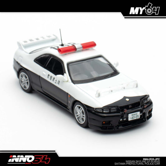 [INNO64] Nissan Skyline GTR (R33) Saitama Prefectural Police Car