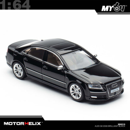 [Motorhelix] 1:64 Audi S8 2008 - Brilliant Black