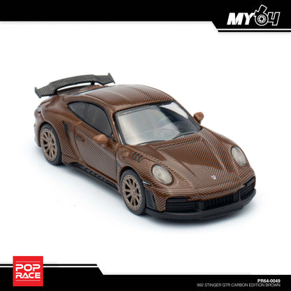 [Pop Race] 992 Stinger GTR Carbon Edition - Brown