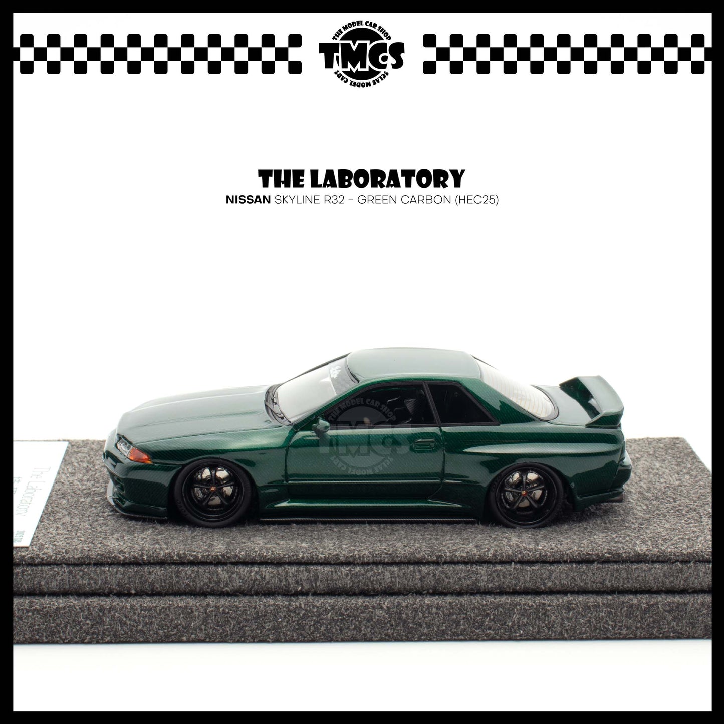 [The Laboratory] Nissan Skyline R32 - Green Carbon (HEC25)