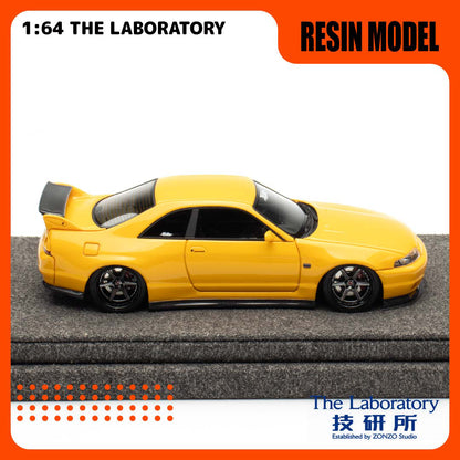 [The Laboratory] 1:64 Garage Active R33 Widebody Concept A - Racing Yellow