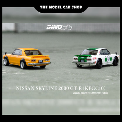 [INNO64] Nissan Skyline 2000 GT-R (KPGC10) Malaysia Diecast Expo Event Edition