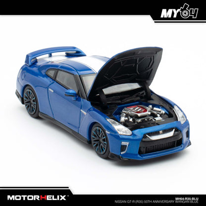 [Motorhelix] Nissan GT-R (R35) 50th Anniversary - Wangan Blue