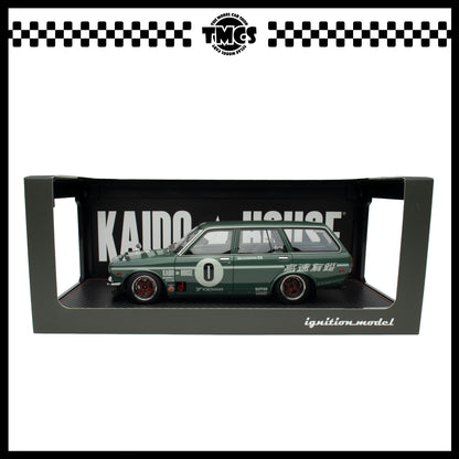 [Ignition Model] Datsun Bluebird (510) Wagon - Green