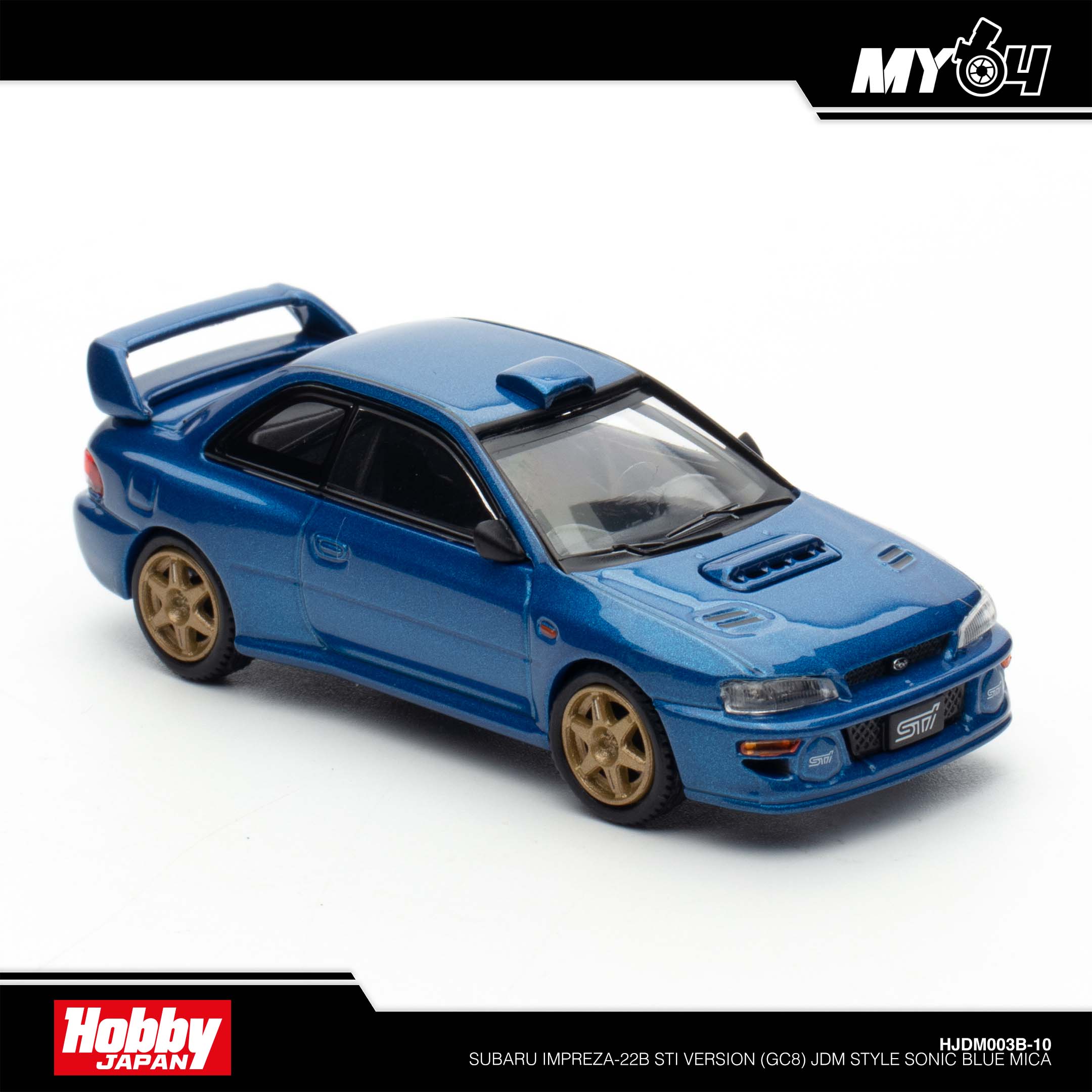 Hobby Japan] Subaru Impreza-22B STi Version (GC8) JDM Style