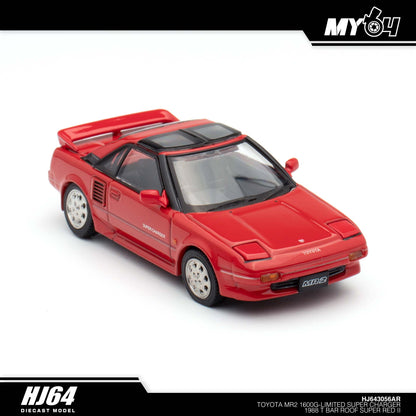 [Hobby Japan] Toyota MR2 1600G-LIMITED SUPER CHARGER 1988 T BAR ROOF - Super Red II